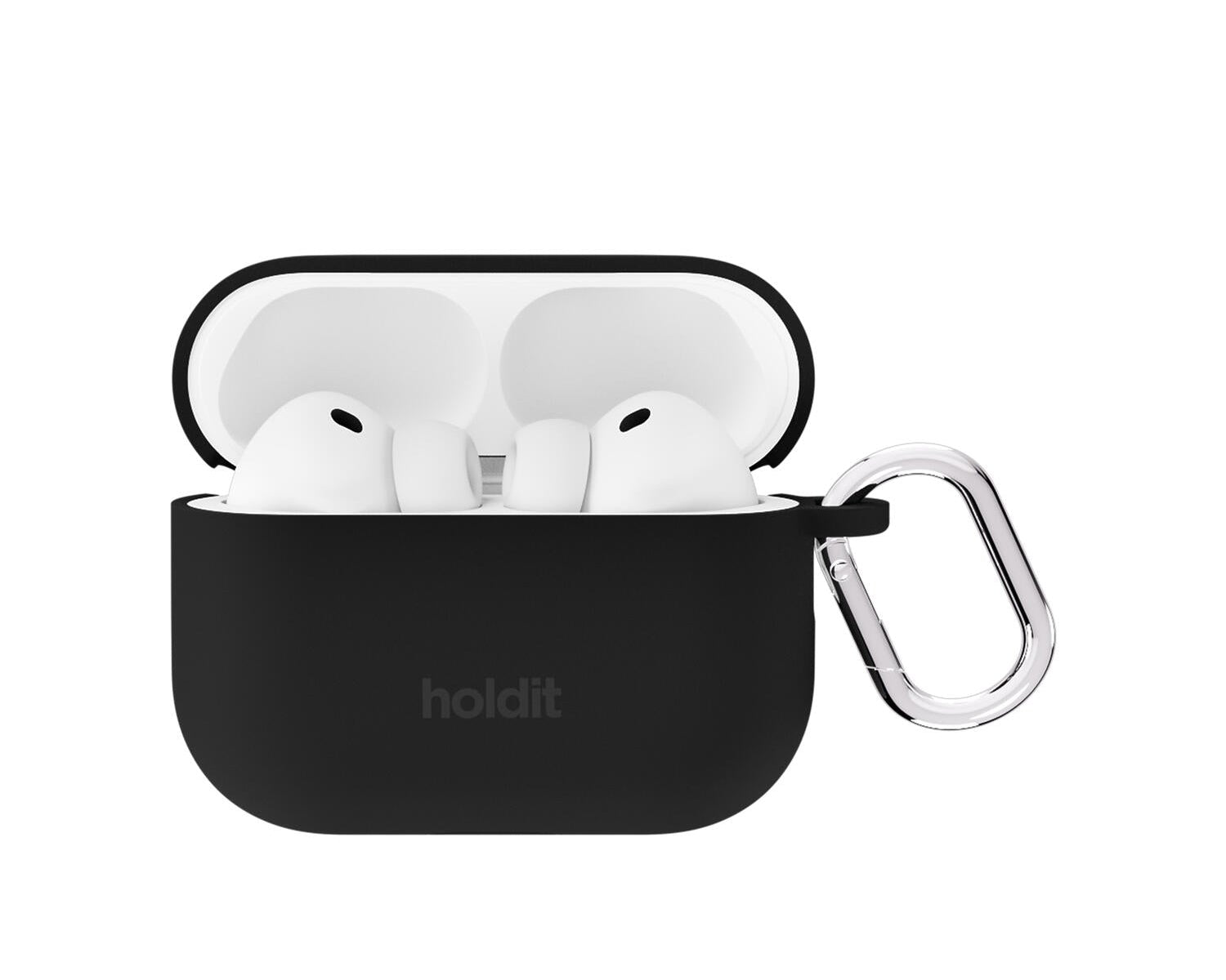 Silicone Solid AirPods cover - sort